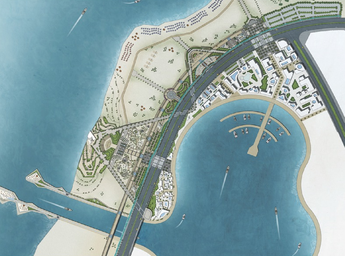 New Alamein City Waterfront
